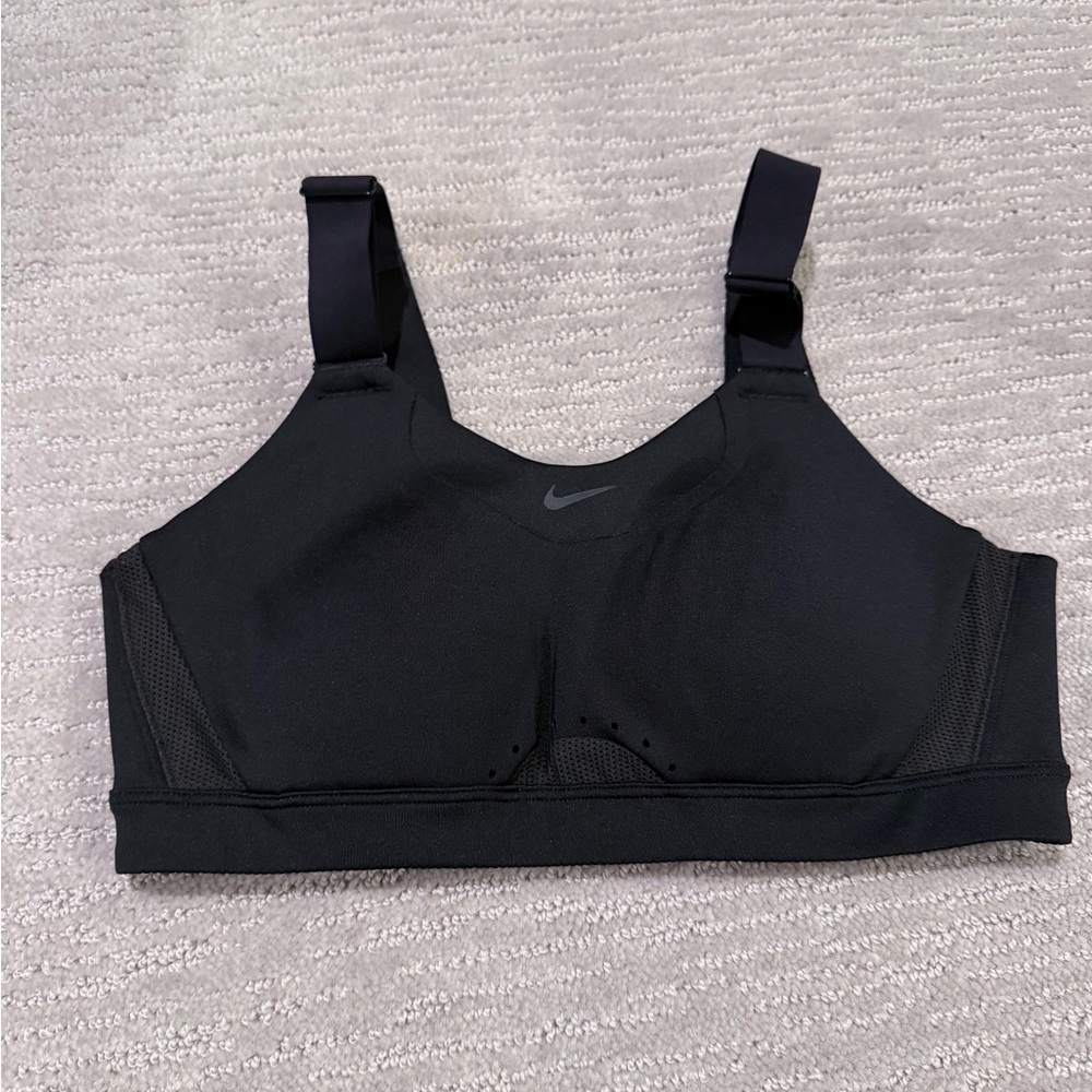 Nike Women's Black Mesh Sports Bra